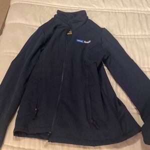 Medium dark blue ucla health jacket